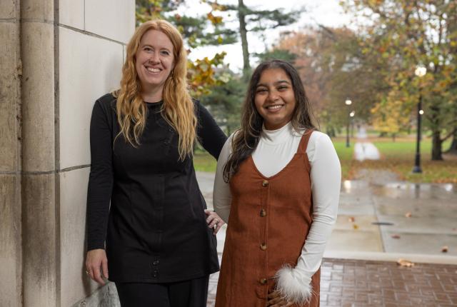 Melissa Foster and Farah Hasan