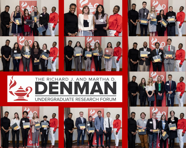 28th Denman Undergraduate Research Forum Winners